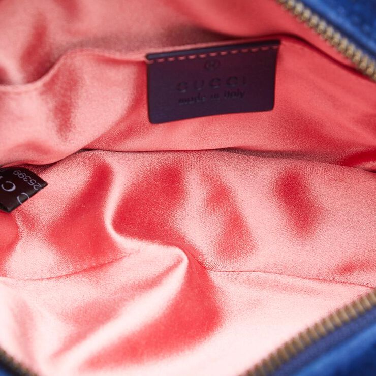 Gucci Vintage Gucci Marmont Blue