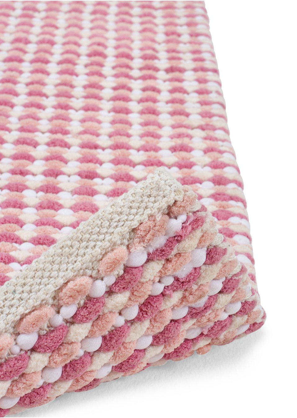 Tapis de salle de bain dans des tons pastel