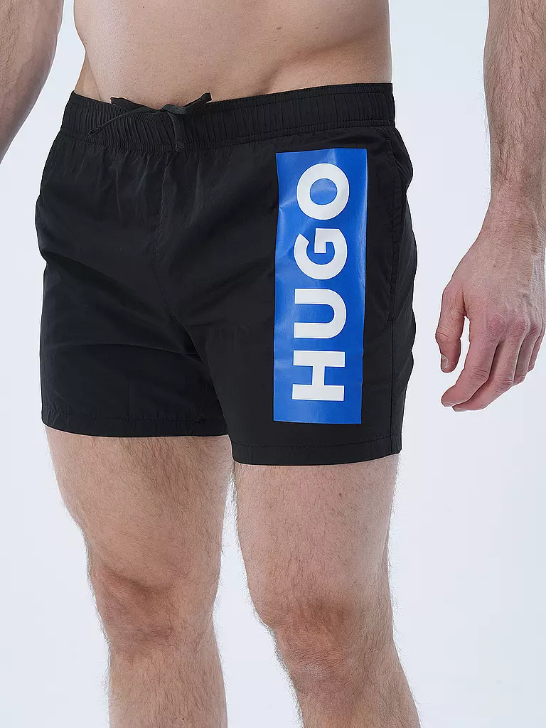HUGO Badeshorts OKKO  schwarz