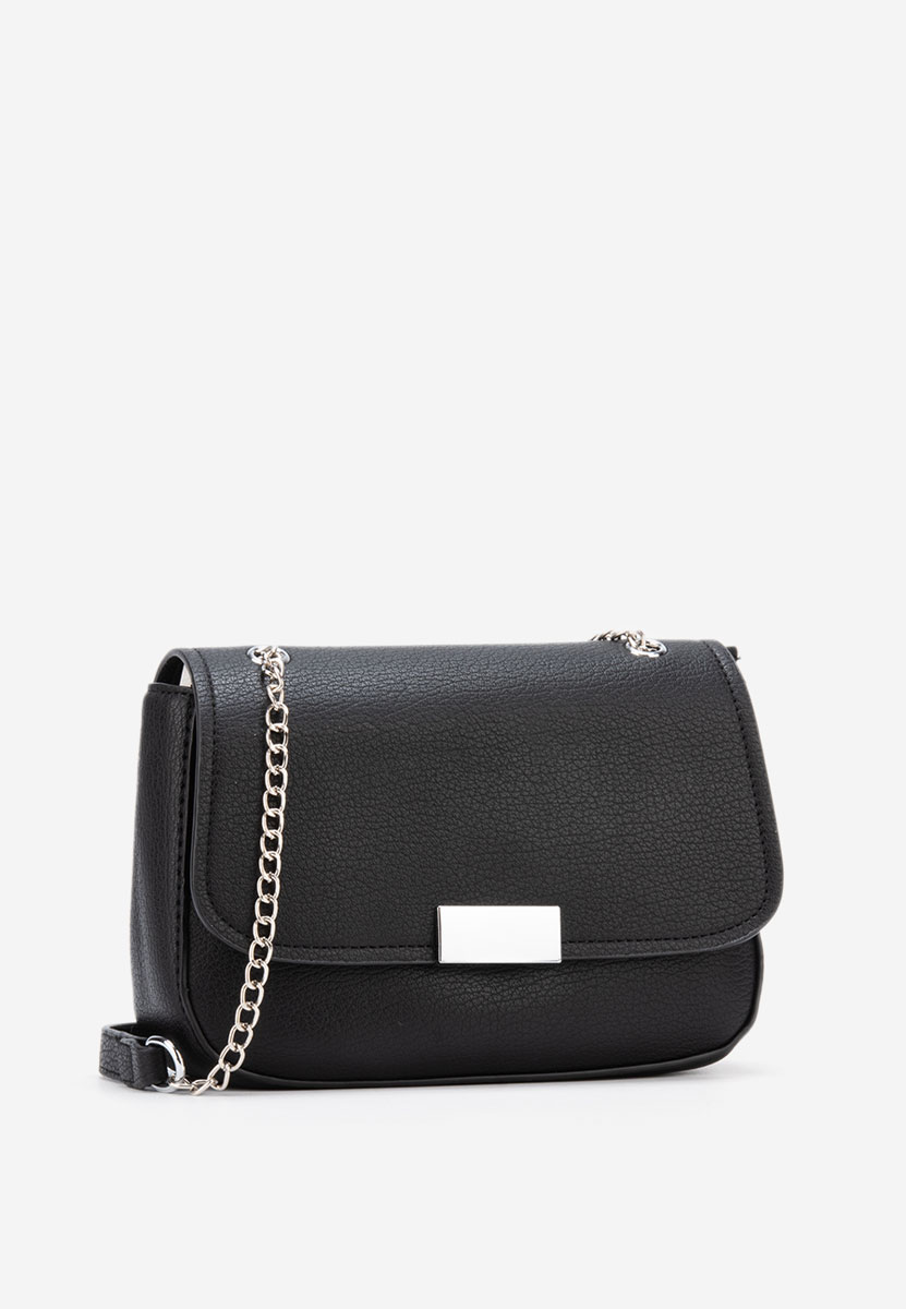 Sac bandoulière femme noire Esara