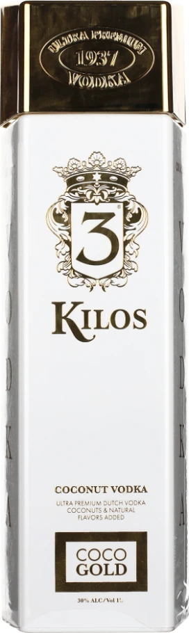 3 KILOS COCONUT VODKA 1LTR