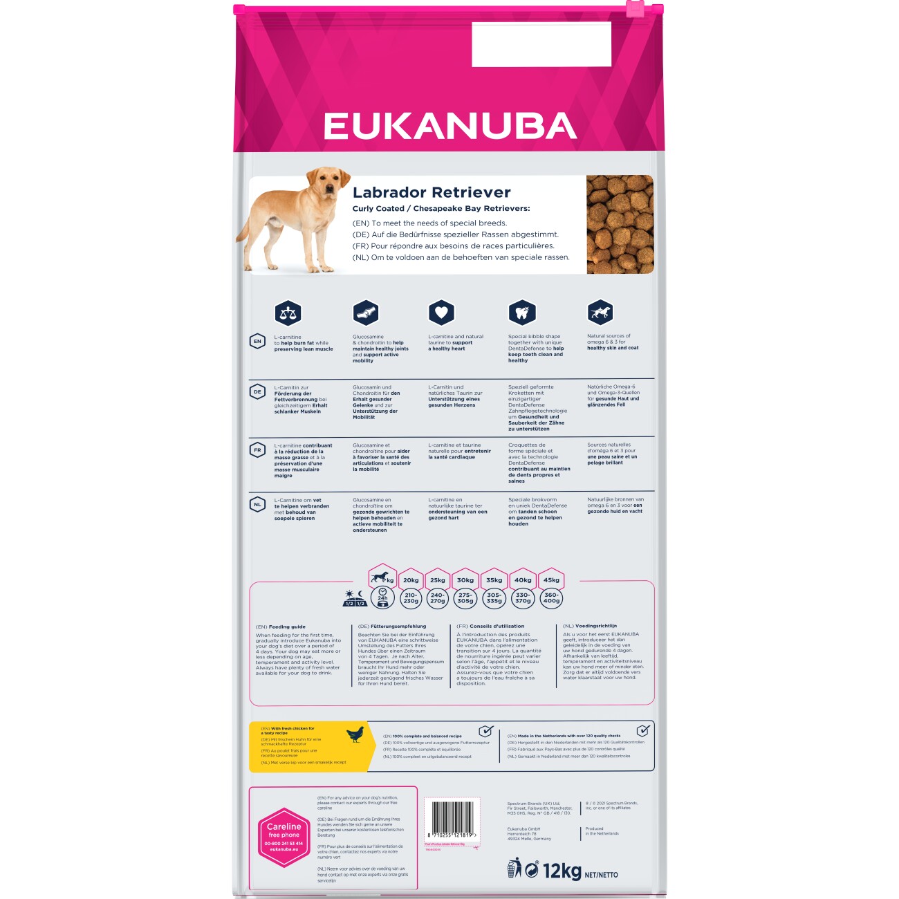 EUKANUBA Trockenfutter Hund Specific Labrador Retriever Adult 12 kg