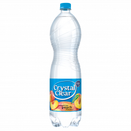 Crystal Clear Perziken met koolzuur groot