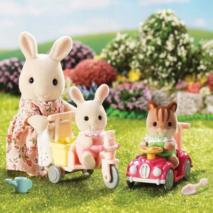 Sylvanian Families Tricycle et mini voiture bébés