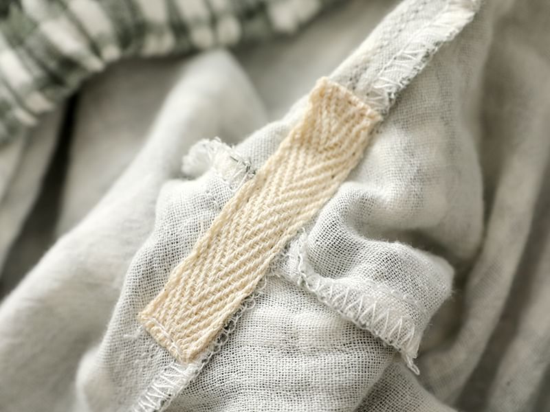 Finlies - Pyjamaset: geruit overhemd met zakdetail + broek