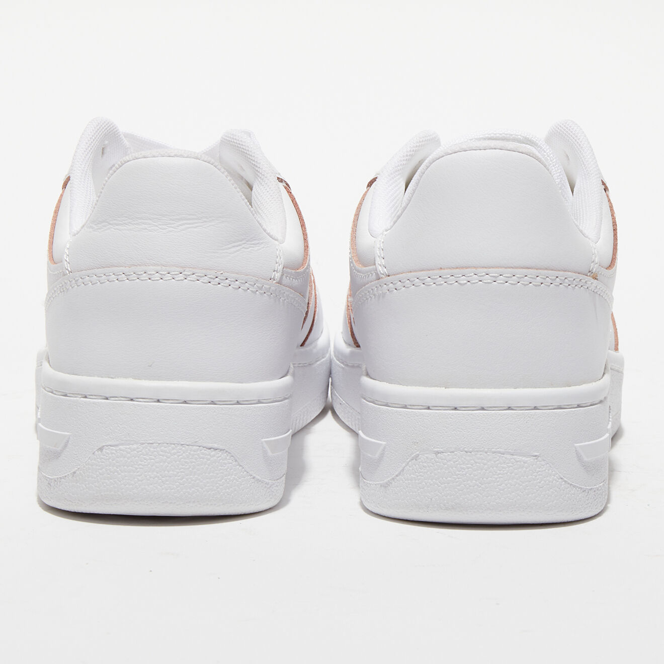 Tommy Hilfiger Baskets en Cuir Etch blanches