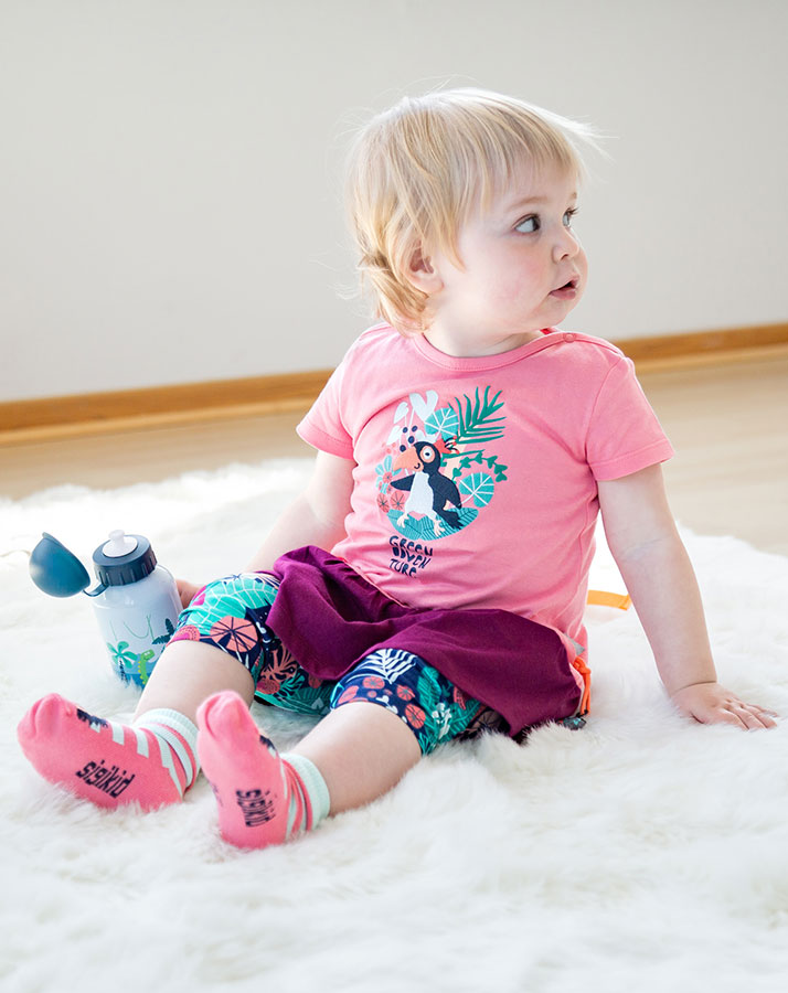 Capri-Leggings JUNGLE LOVE in bunt