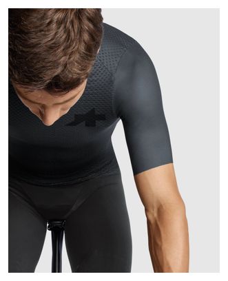 Maillot Manches Courtes Assos RSR Superleger 89 Gris Foncé