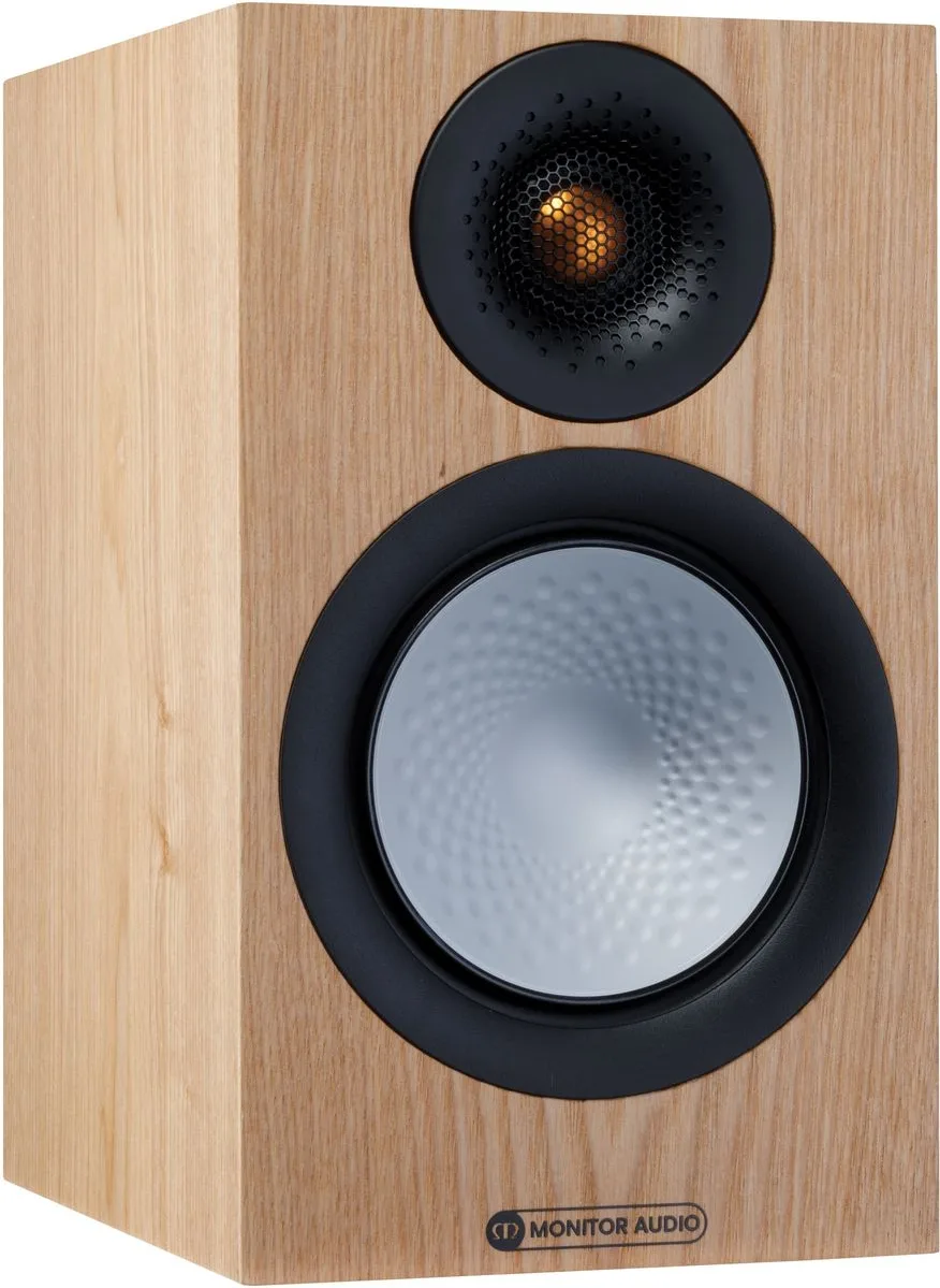 Monitor Audio Silver 50 7G Chêne naturel (la paire) Enceintes bibliothèque