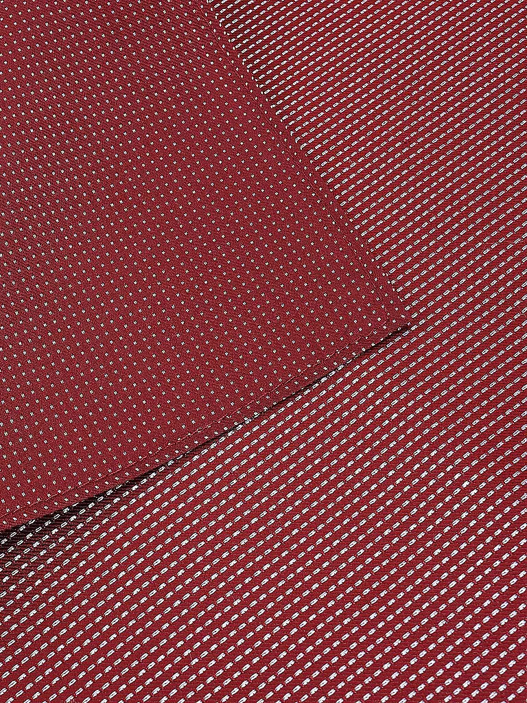 SEIDENFALTER Stecktuch rot