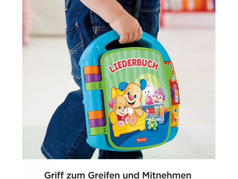 Fisher-Price Musikspielzeug Lernspass Liederbuch Lernspass, Liederbuch, Kunststoff, ab 6 Monate, 1 Stück