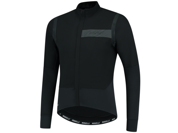 Rogelli Infinite Vinterjakke, Black/Reflection