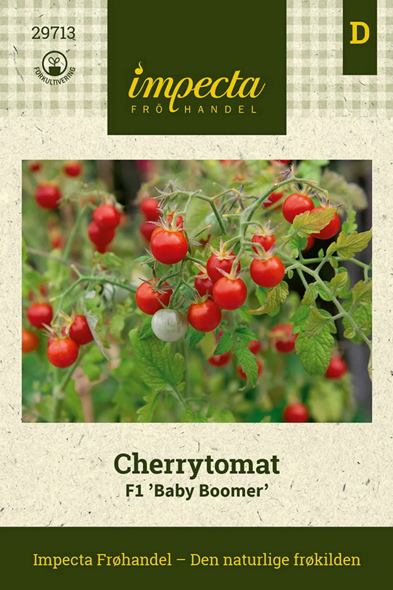 Solanum lycopersicum F1 'Baby Boomer' Cherrytomat F1 'Baby Boomer'