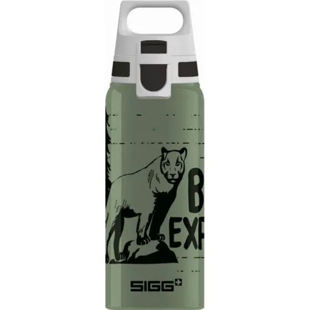 SIGG Alu Trinkflasche Brave Mountain, 0,6L