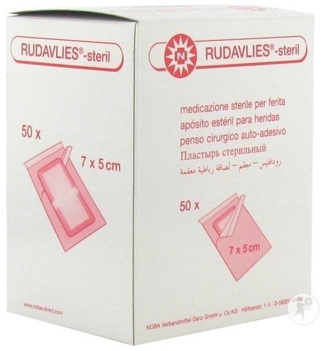 Noba Rudavlies Pansement Stérile 5x7cm Pièces 50 (9280450)