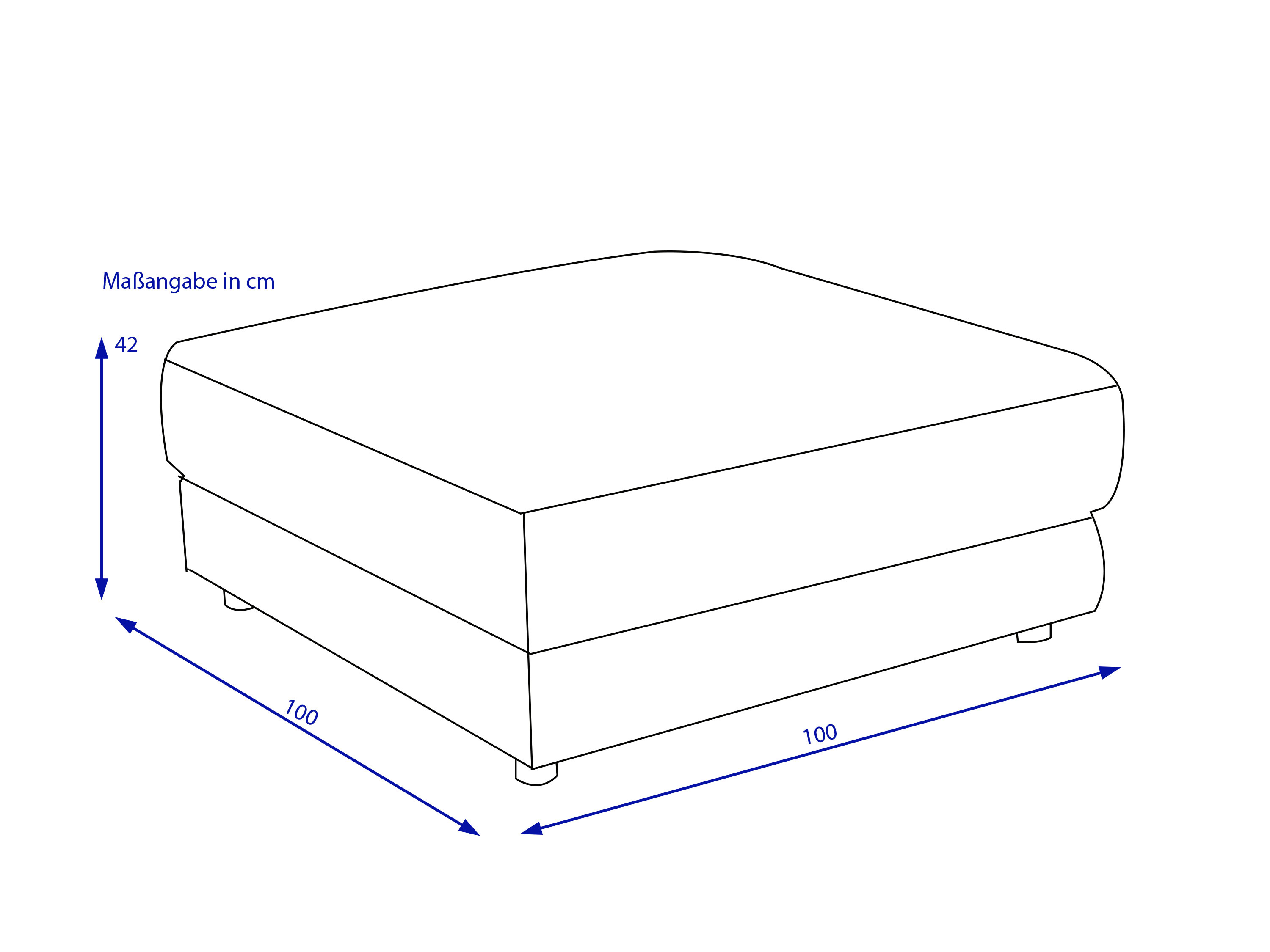 Hocker CHRISTINA altrosa