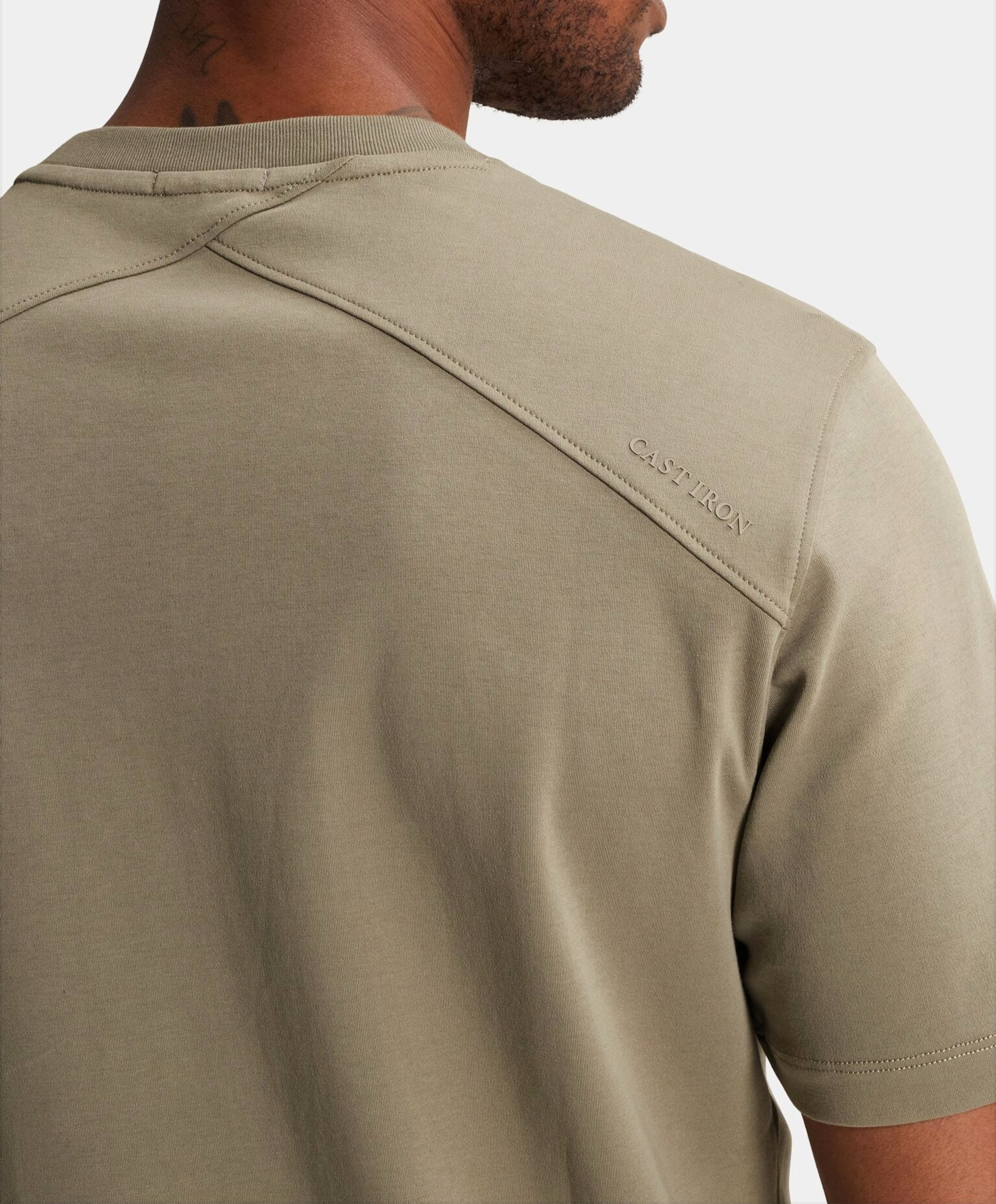 Cast Iron Heren T-shirt groen