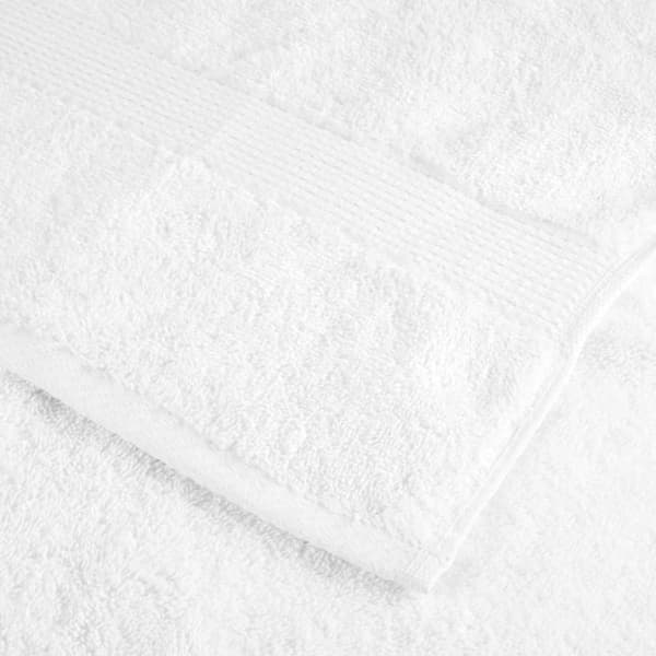 vidaXL Premium saunahåndklær SOLUND 4 stk hvit 80x200 cm 600gsm