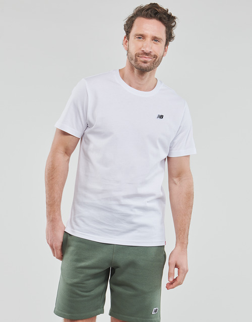 New Balance - SMALL LOGO TEE - Blanc
