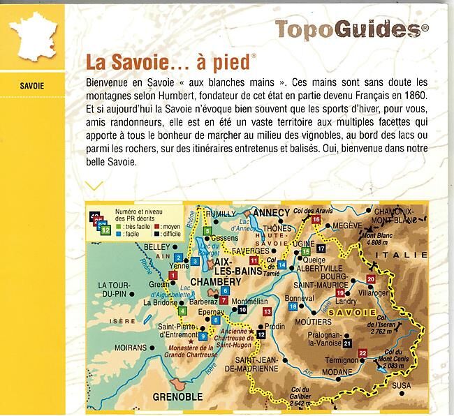FFRP - D073 LA SAVOIE A PIED FFRP