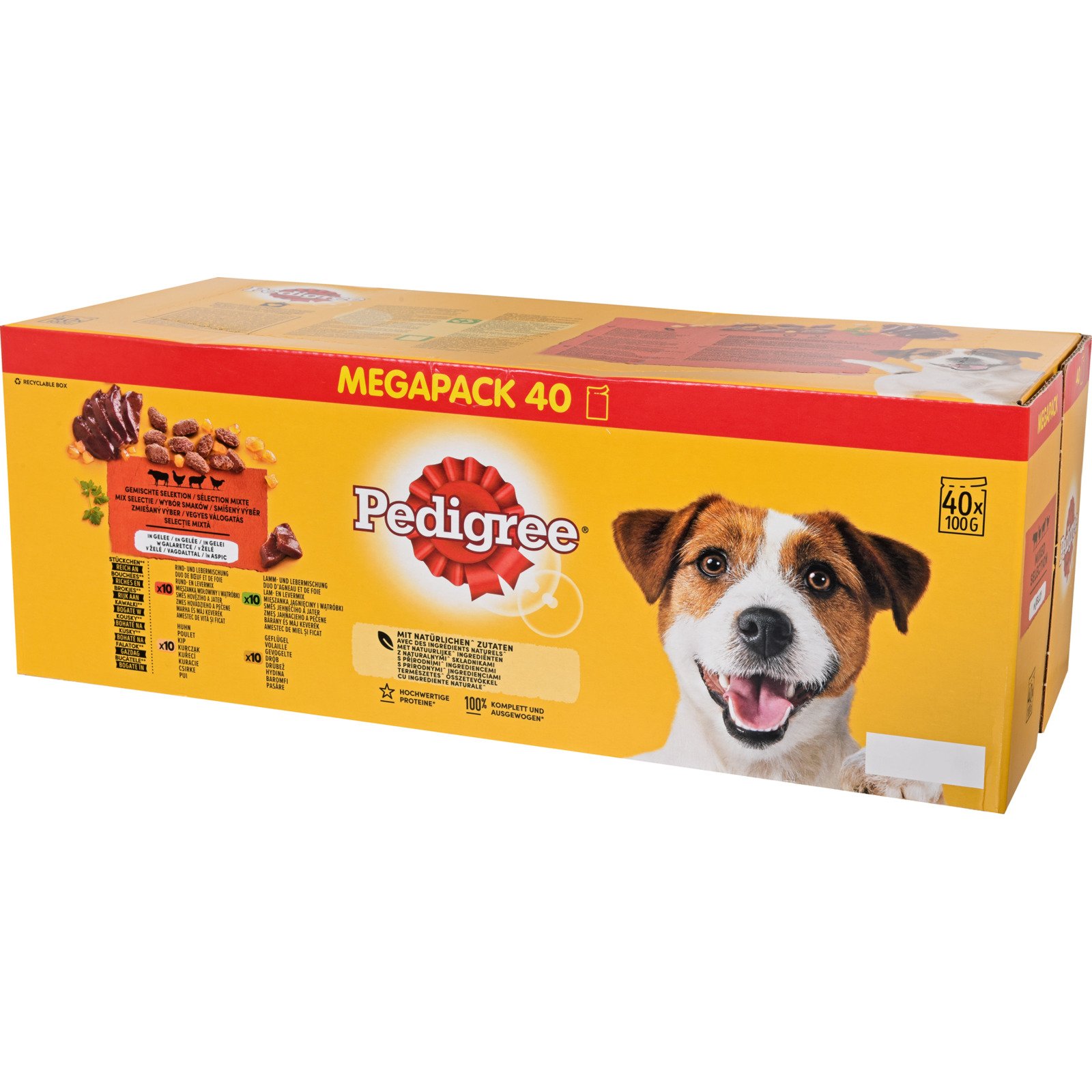 Pedigree Pouch in Gelée 40 x 100 g