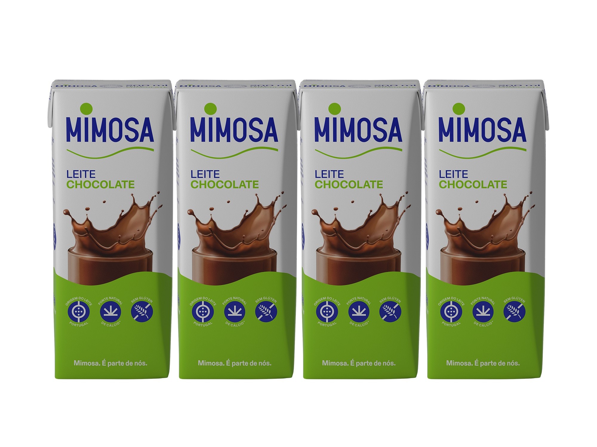 LEITE MIMOSA COM CHOCOLATE 4X200ML