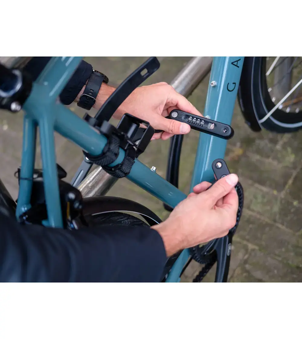 BBB Cycling CodeFold BBL-72 Fietsslot Zwart