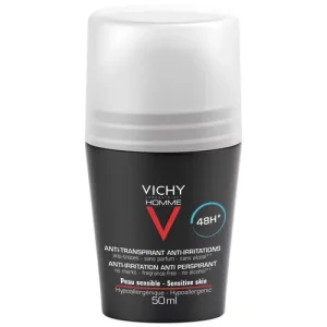 Vichy Homme Déodorant Anti-Transpirant Anti-Irritations 48H Roll-On - 50ml