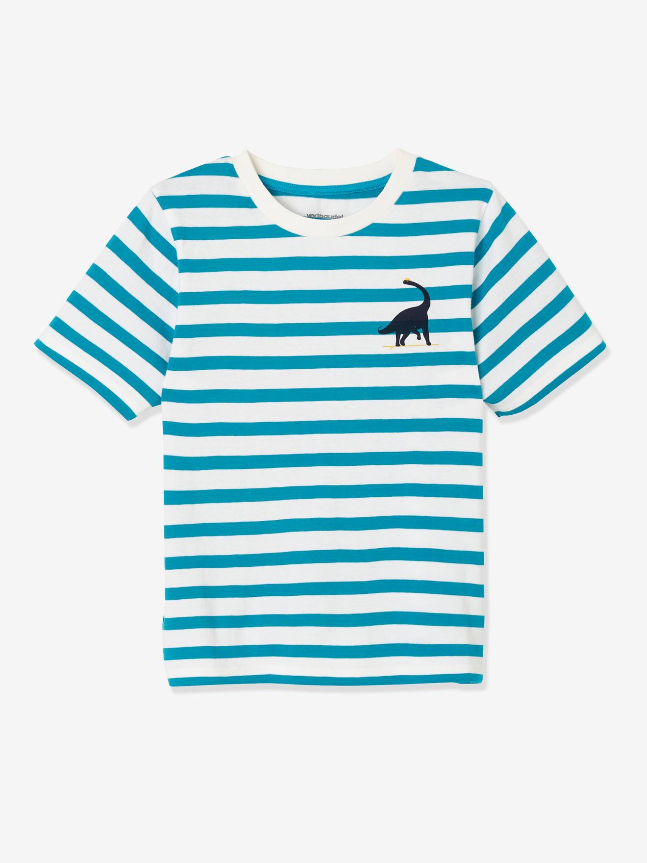 Conjunto de 2 pijamas de dinossauro com shorts, para meninos, branco claro, bicolor/multicolorido