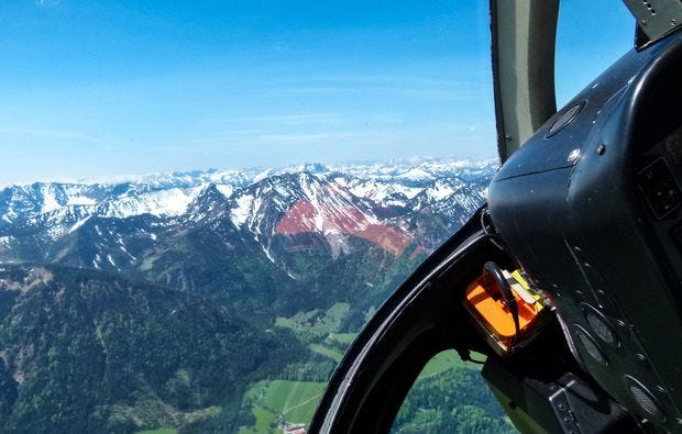 Hubschrauber-Rundflug ab Konstanz als Geschenk