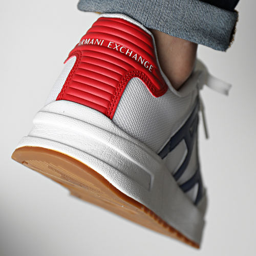 Baskets XUX071-XV527 Optical White Blue Red