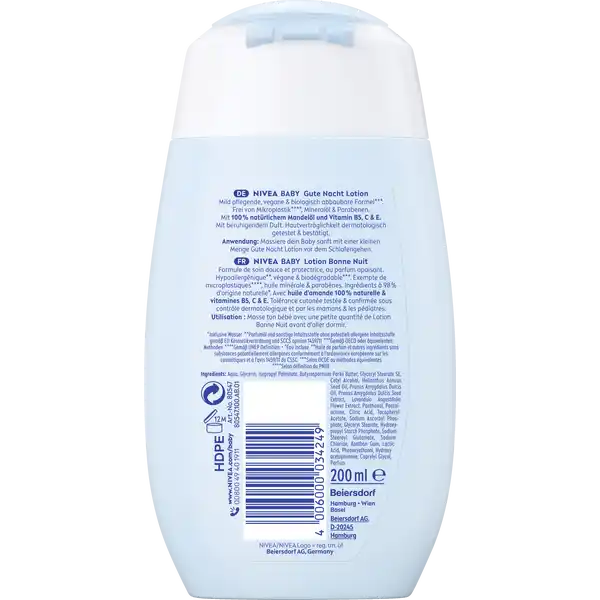 Gute Nacht Lotion