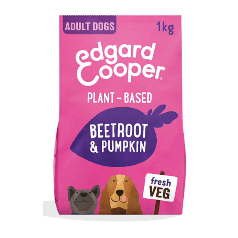 Edgard & Cooper Plantaardig Hondenvoer Rode Biet - Pompoen1 kg