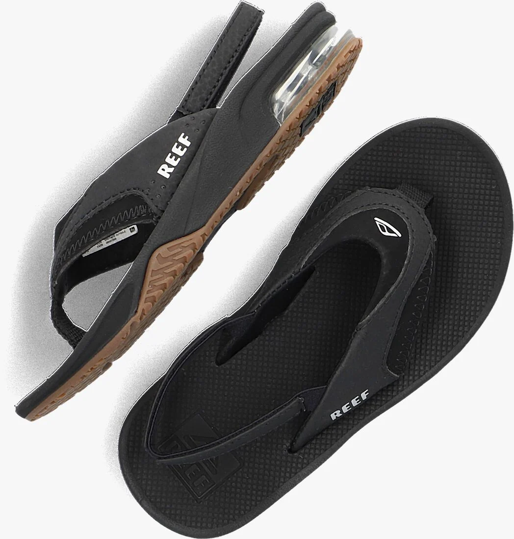 REEF zwarte reef sandalen little fanning