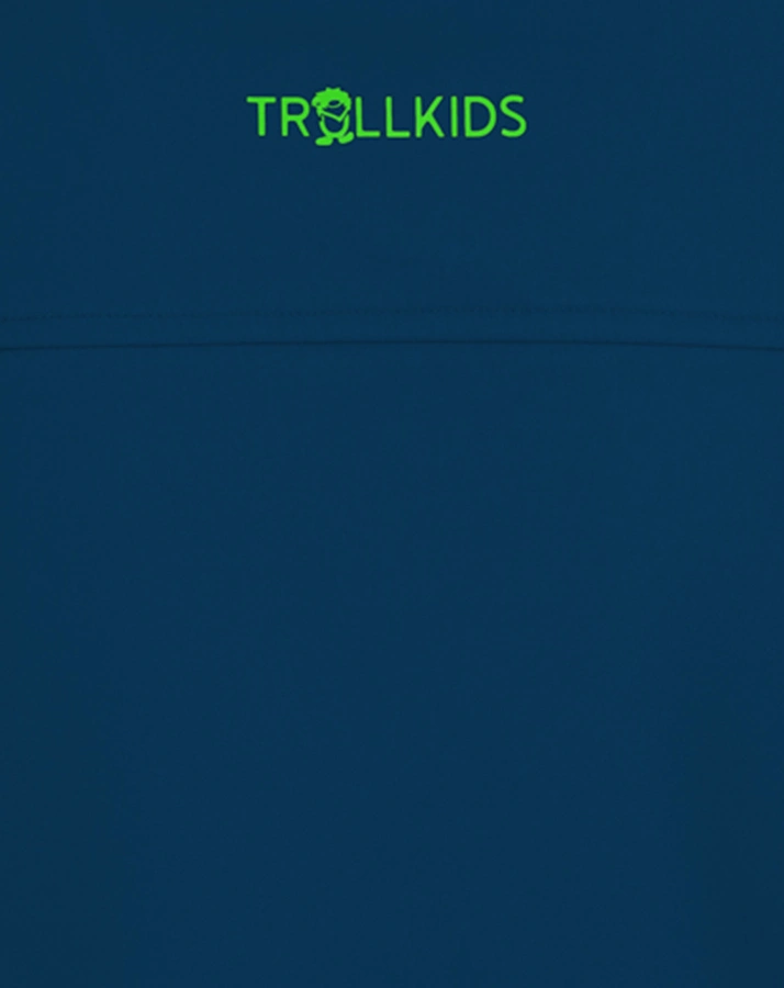 Softshell-Weste TROLLFJORD in navy/light green