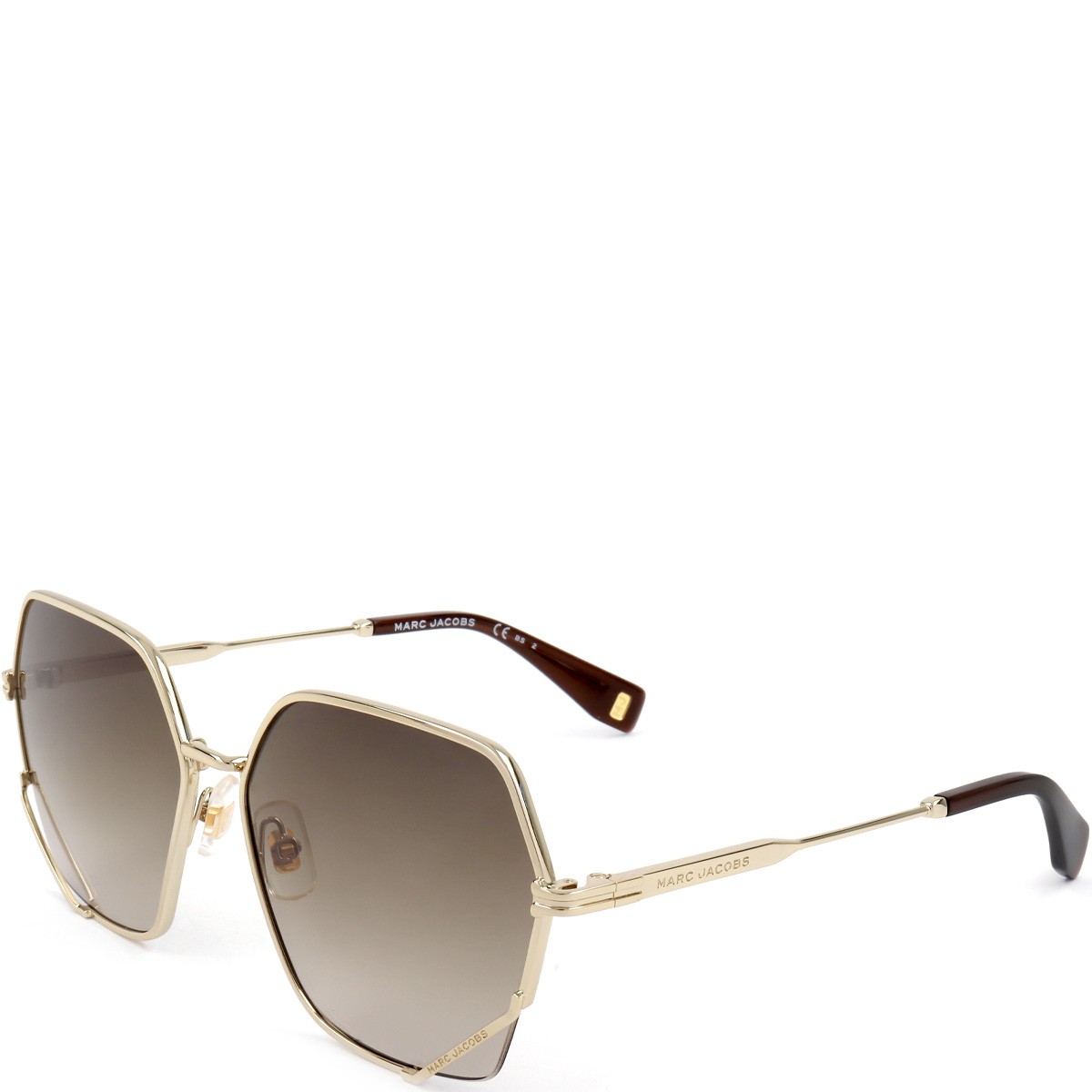 Marc Jacobs - Lunettes de soleil - Catégorie 2 - Marron