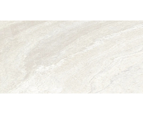 Porseleinen wand- en vloertegel Sahara blanco 32 x 62,5 cm