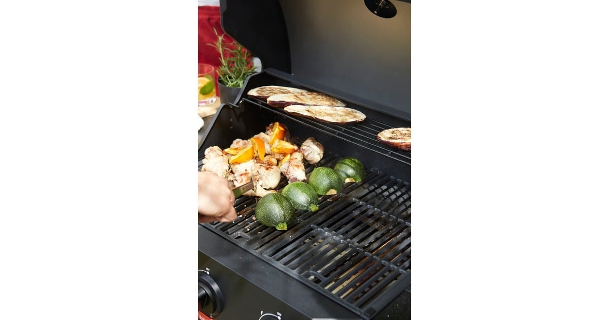 BarbecookLuca 312 gasbarbecue met kast en zijbrander  (Zwart)
