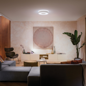 Philips Hue plafondlamp Infuse wit - wit en gekleurd licht 34W - Ø 38 cm
