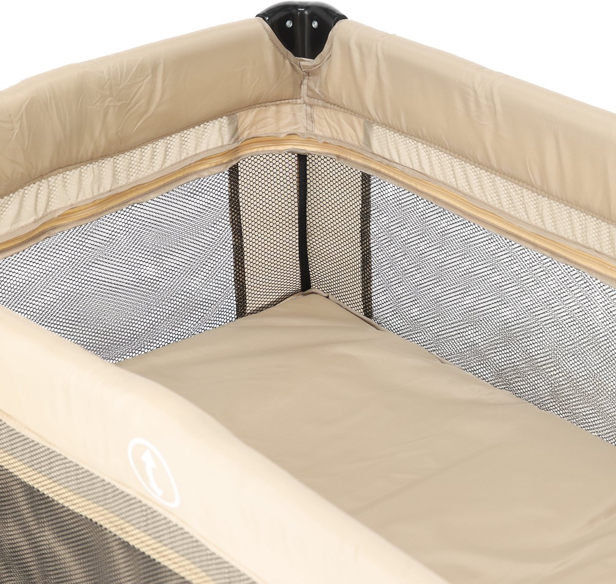 Deryan 120 x 60 cm campingbedje - Cream
