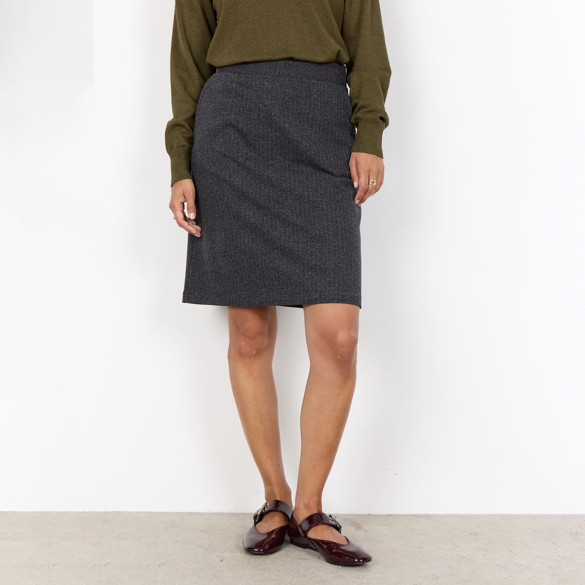 Jupe Femme anthracite