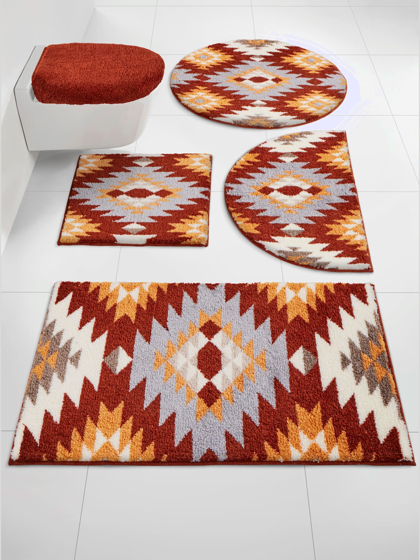 Tapis de bain acrylique facile d'entretien