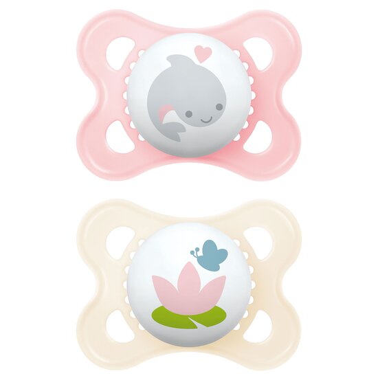 Lot de 2 Sucettes Original Aléatoire   Original Animaux Aléatoire        2 - 6 mois   de               Mam