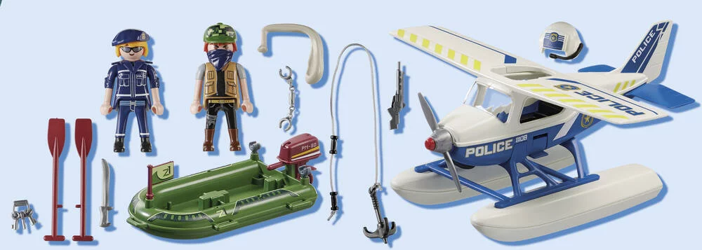 HYDRAVION DE POLICE ET BANDIT - 70779