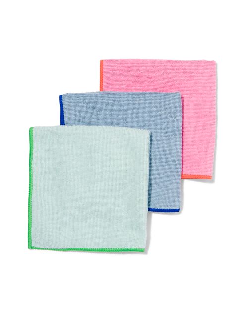 3 chiffons en microfibre