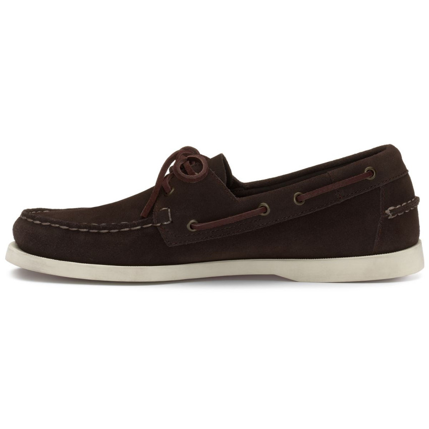 DOCKSIDES PORTLAND FLESH OUT Moka-Chaussures bateau pour homme en suede Portland
