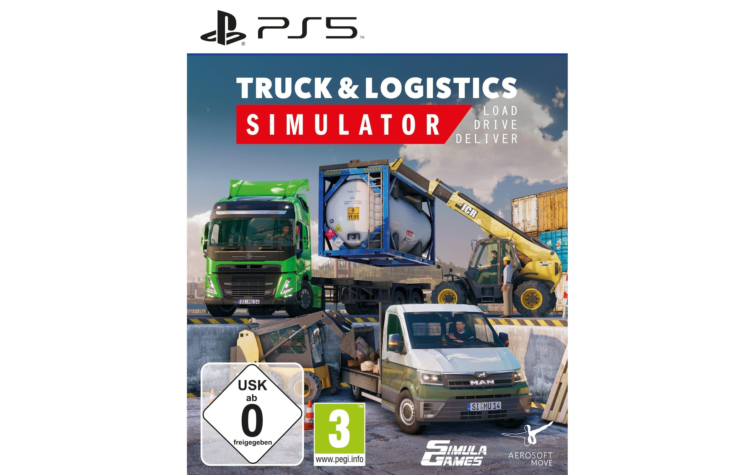 Spielesoftware »GAME Truck & Logistics Simulator« PlayStation 5