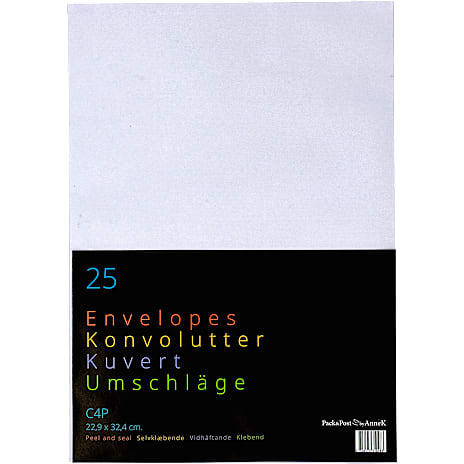 C4p konvolutter 100g - 25 stk.
