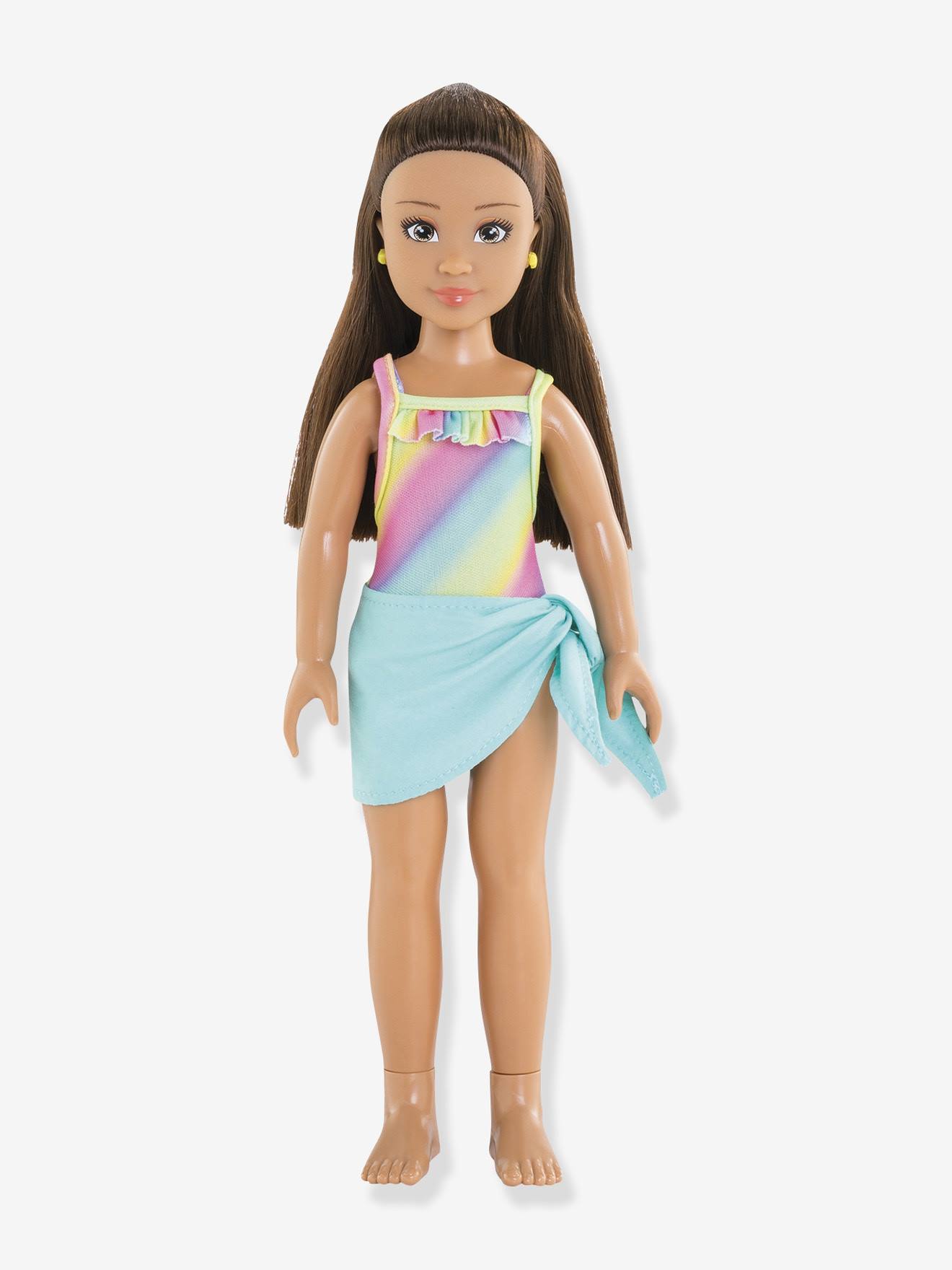 Estojo para boneca Luna para levar à praia.
