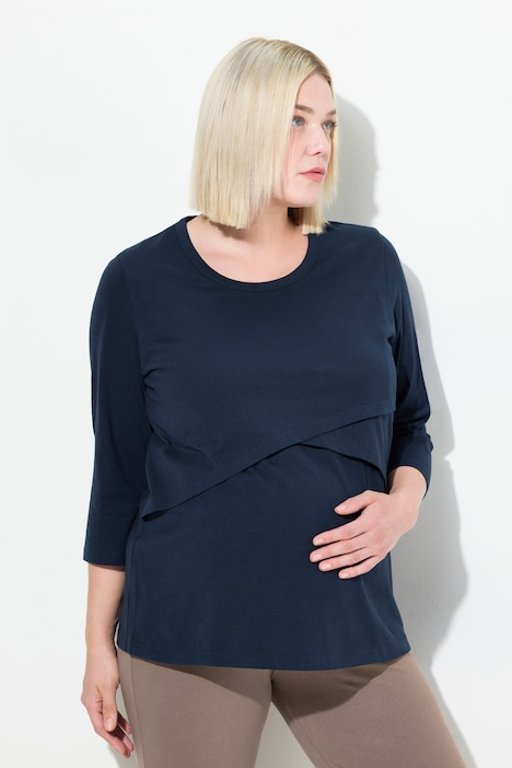 Bellieva-T-Shirt, Maternity Shape, Still-Funktion, Biobaumwolle, GOTS